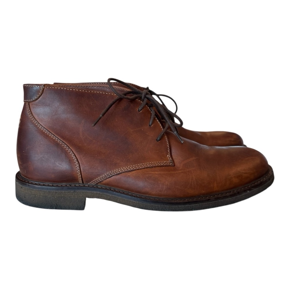 Johnston & Murphy‎ Copeland Brown Sheepskin Chukka Boots Size 9